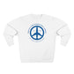 Peace of Mind Logo CENTER on Unisex Premium Crewneck Sweatshirt